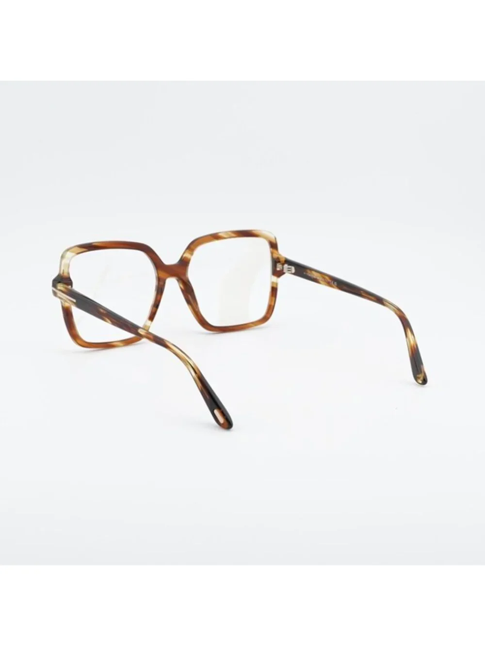 Tom Ford FT6063-B 055 Eyeglasses Coloured Havana 56mm Square Frame